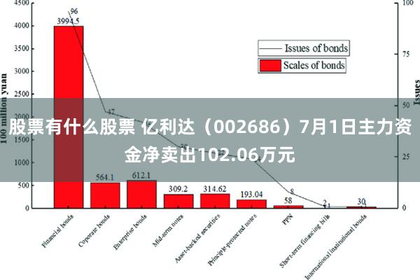 股票有什么股票 亿利达（002686）7月1日主力资金净卖出102.06万元